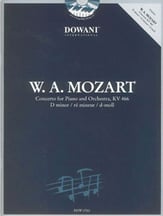 Piano Concerto in D Minor, K. 466 piano sheet music cover